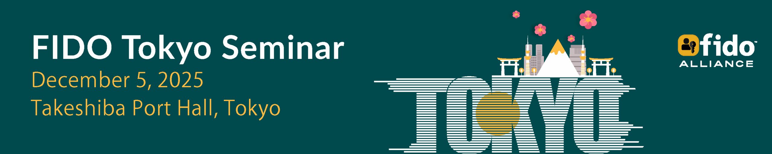 FIDO Alliance tokyo seminar web banner scaled