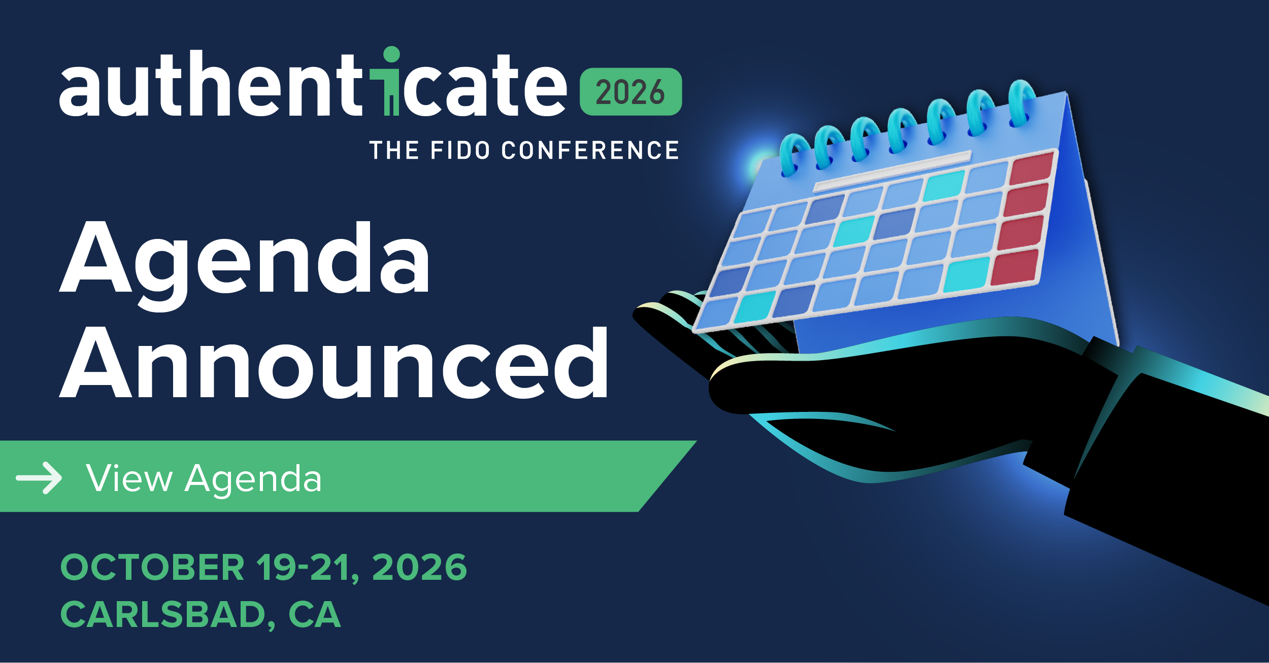 Authenticate US 2026 Agenda Announced web banner