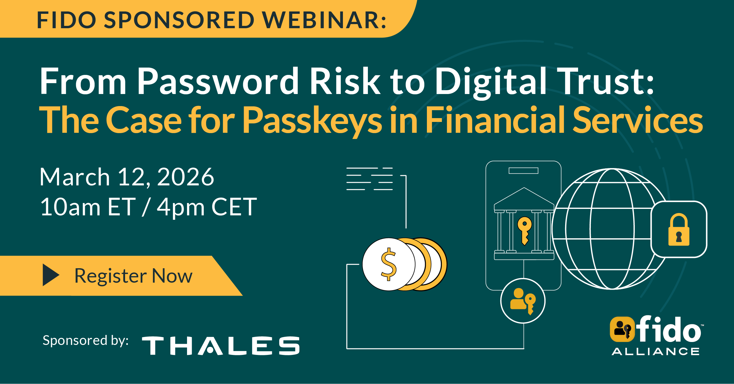 FIDO Sponsored Webinar | Thales 2026