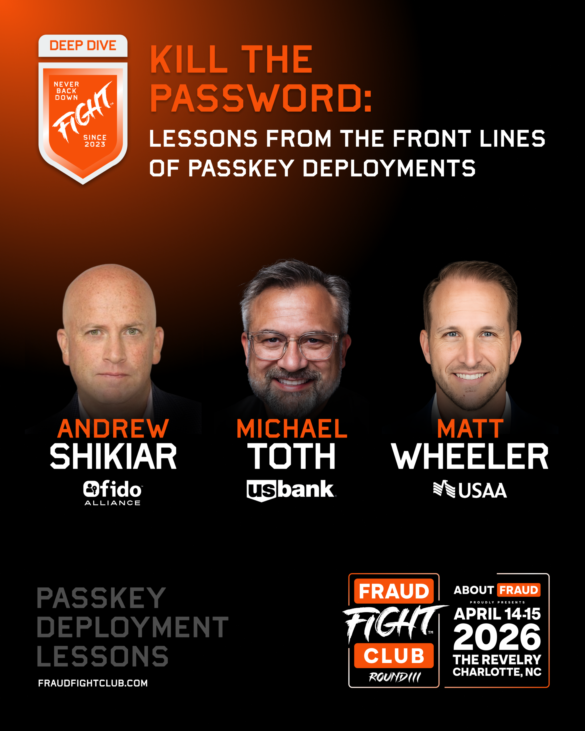 FIDO's Andrew Shikiar | Fraud Fight Club 2026 | Day 1