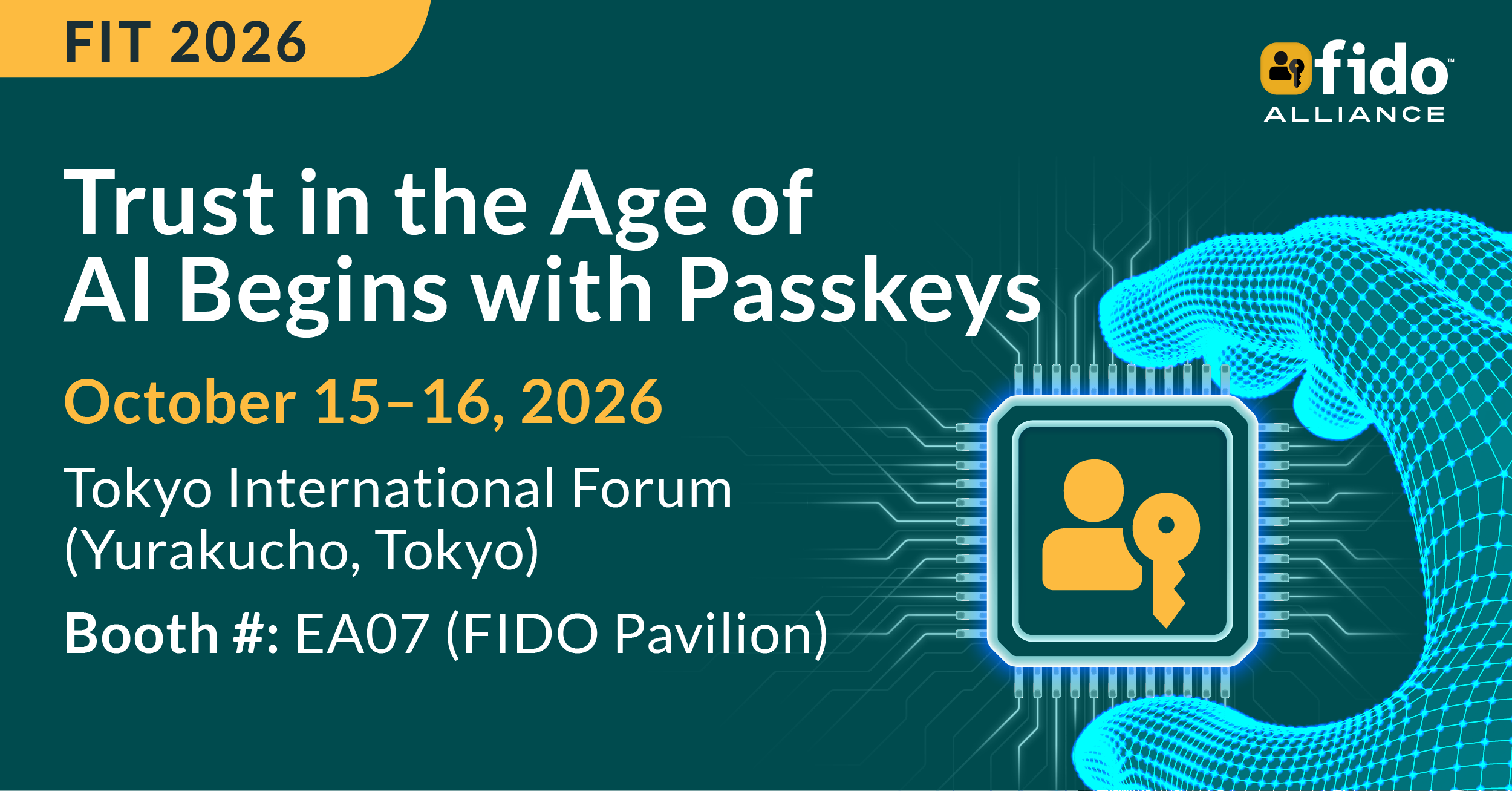 FIDO @ FIT 2026 Graphic