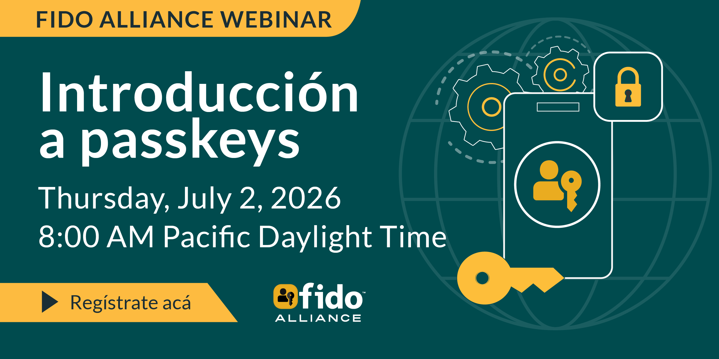 FIDO Webinar Spanish Banner