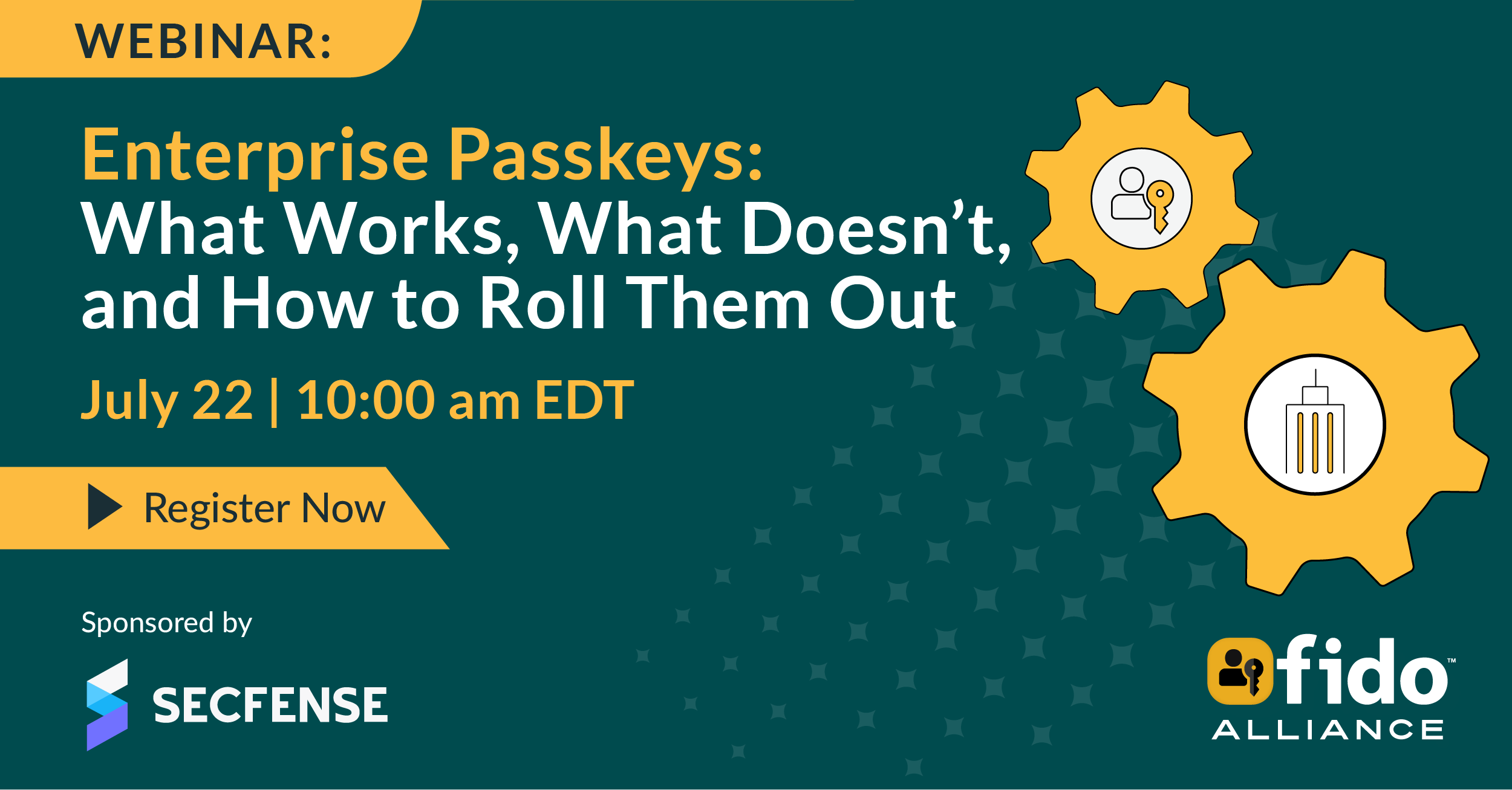 Enterprise Passkeys WEBINAR Banner