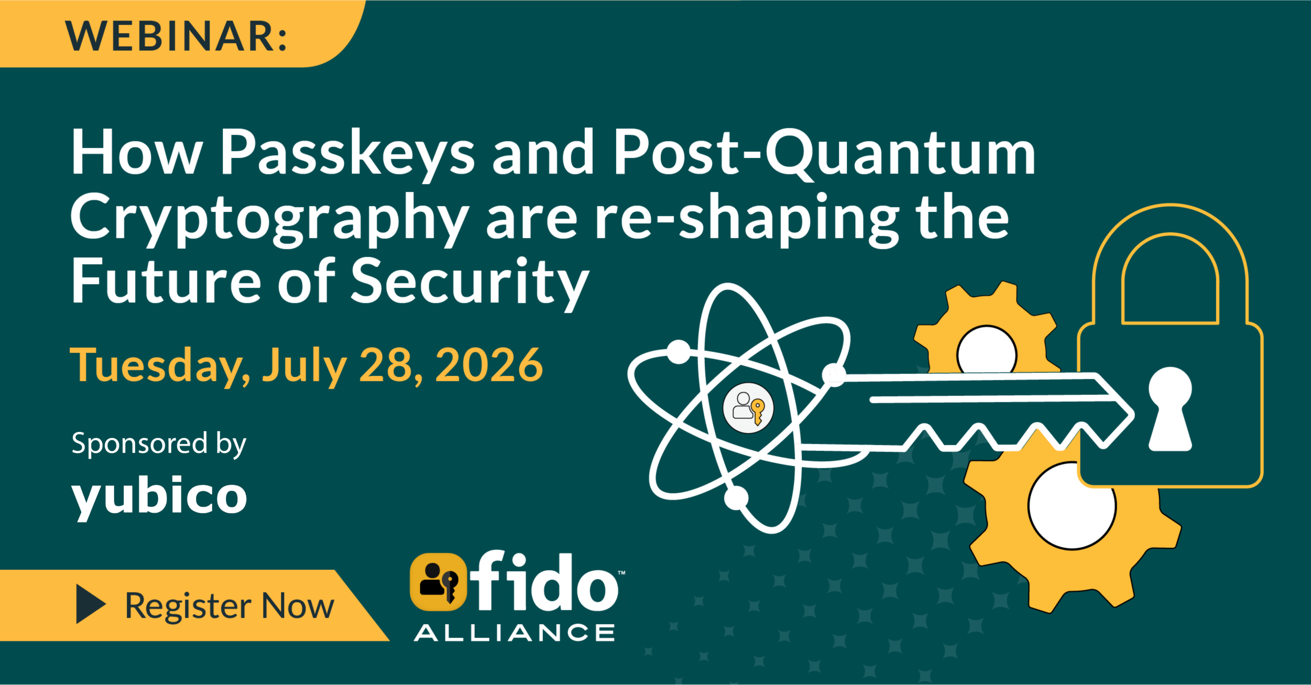 FIDO Passkeys & PQC Webinar banner