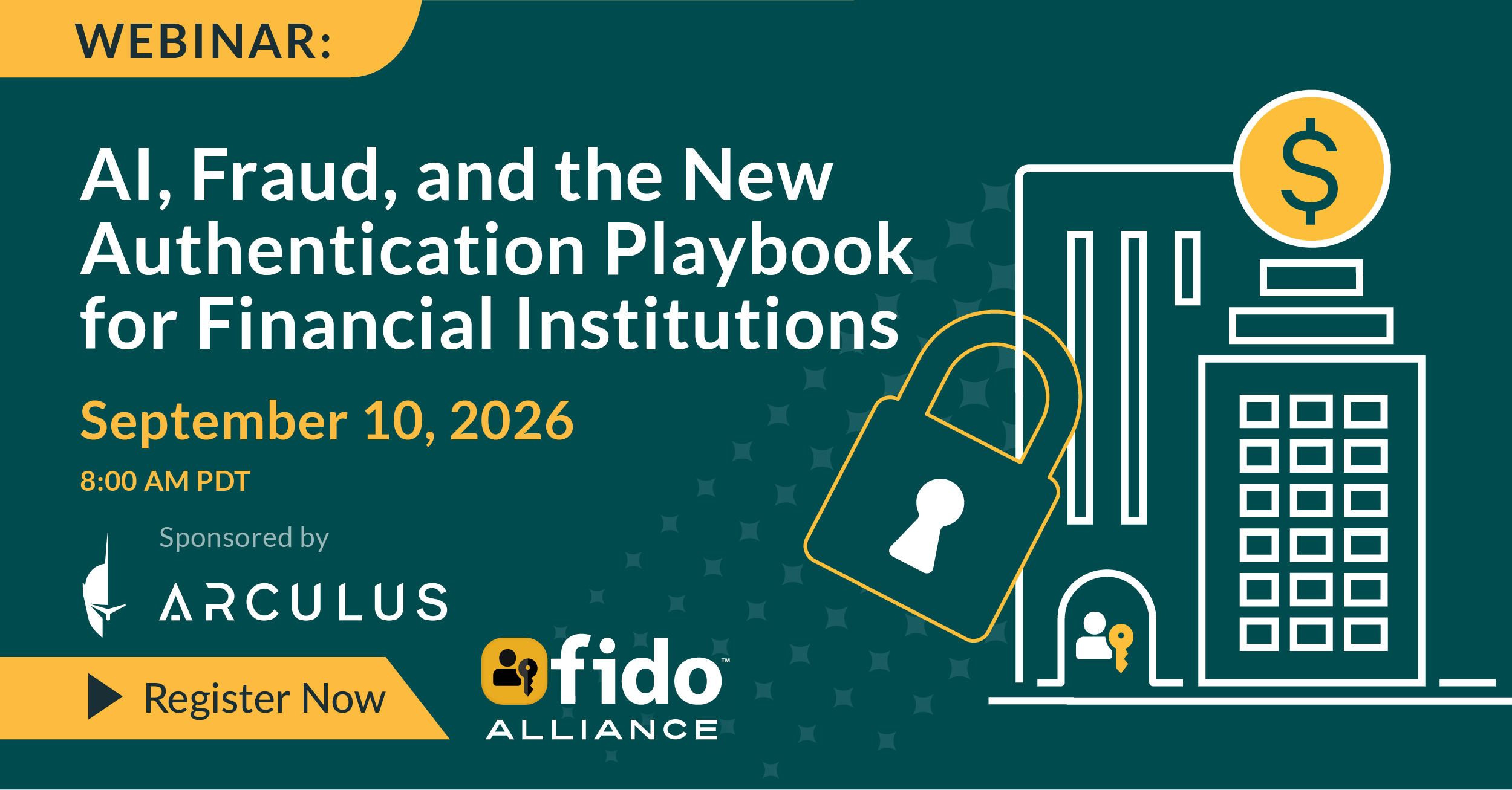 FIDO Sponsored Webinar banner
