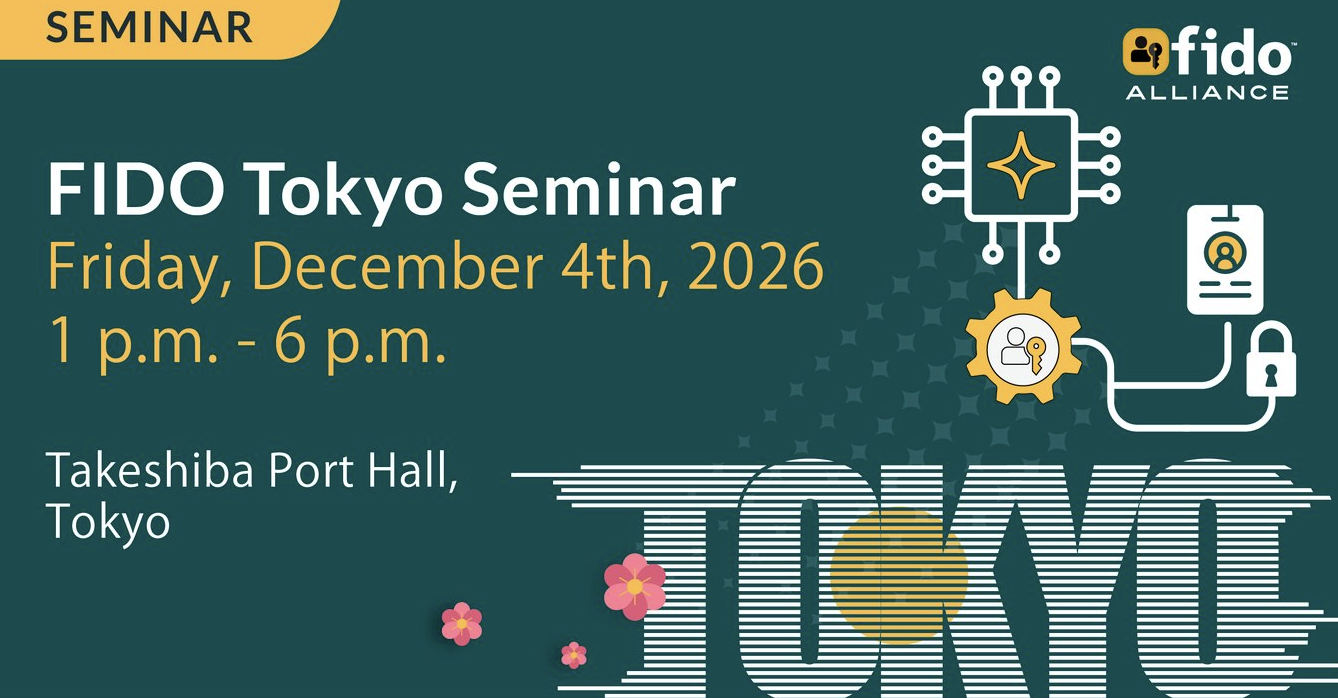 FIDO Tokyo Seminar 2026 banner
